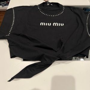 Miu Miu crop top
